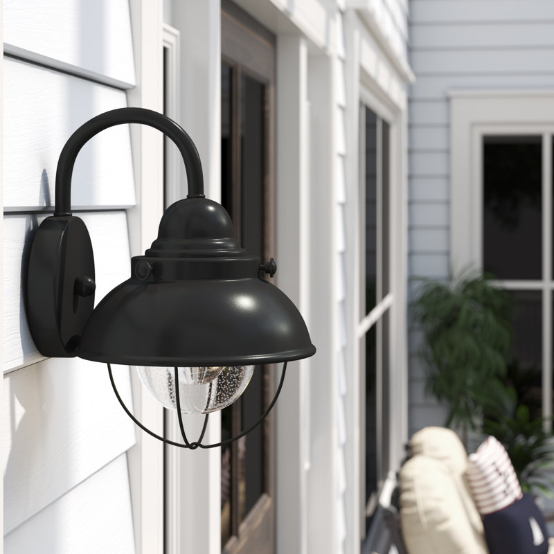 Beachcrest Home Corbel 1Light Outdoor Barn Light & Reviews Wayfair.ca